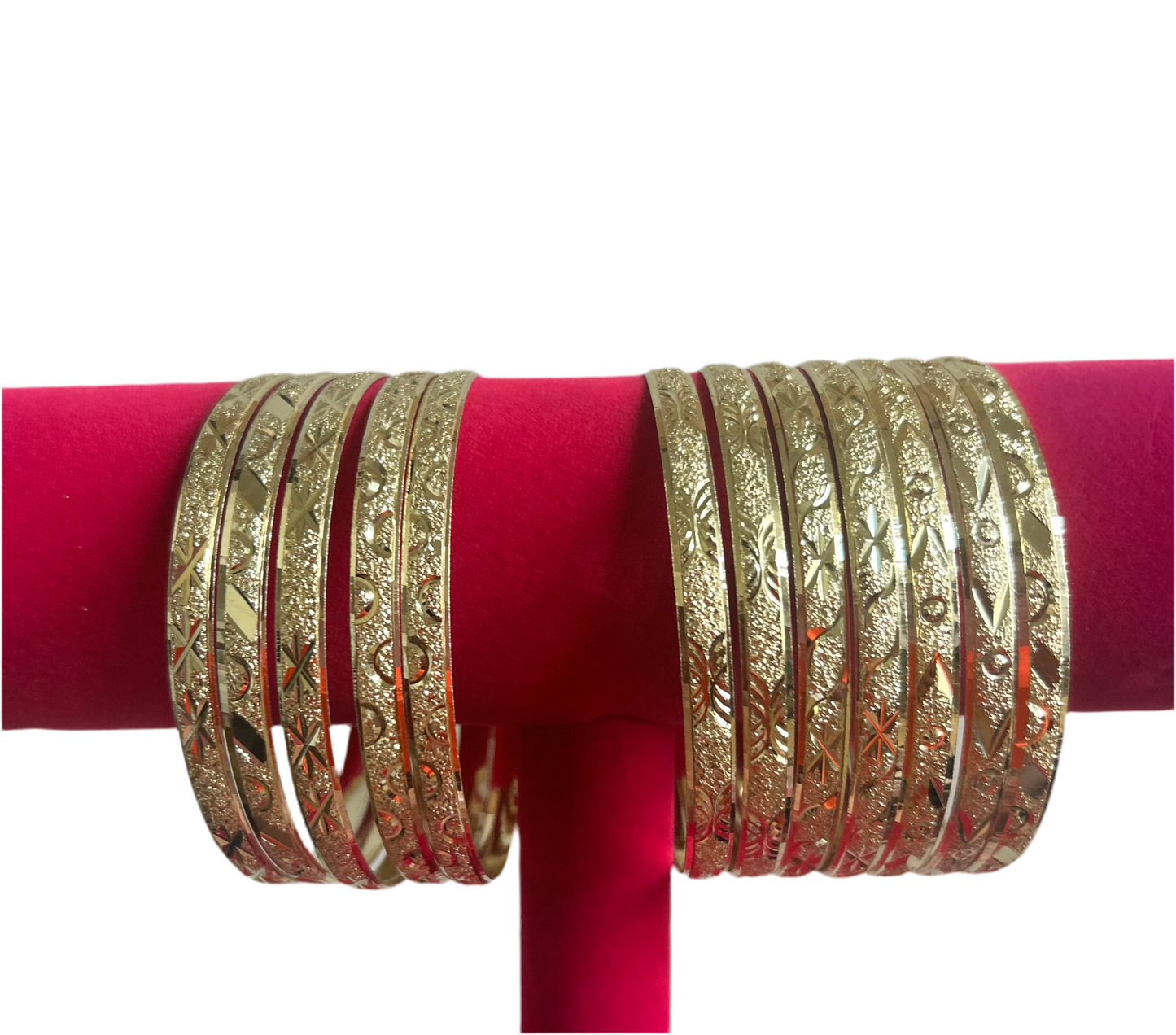 THAT GIRL GOLD BANGLE SET