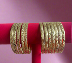 THAT GIRL GOLD BANGLE SET