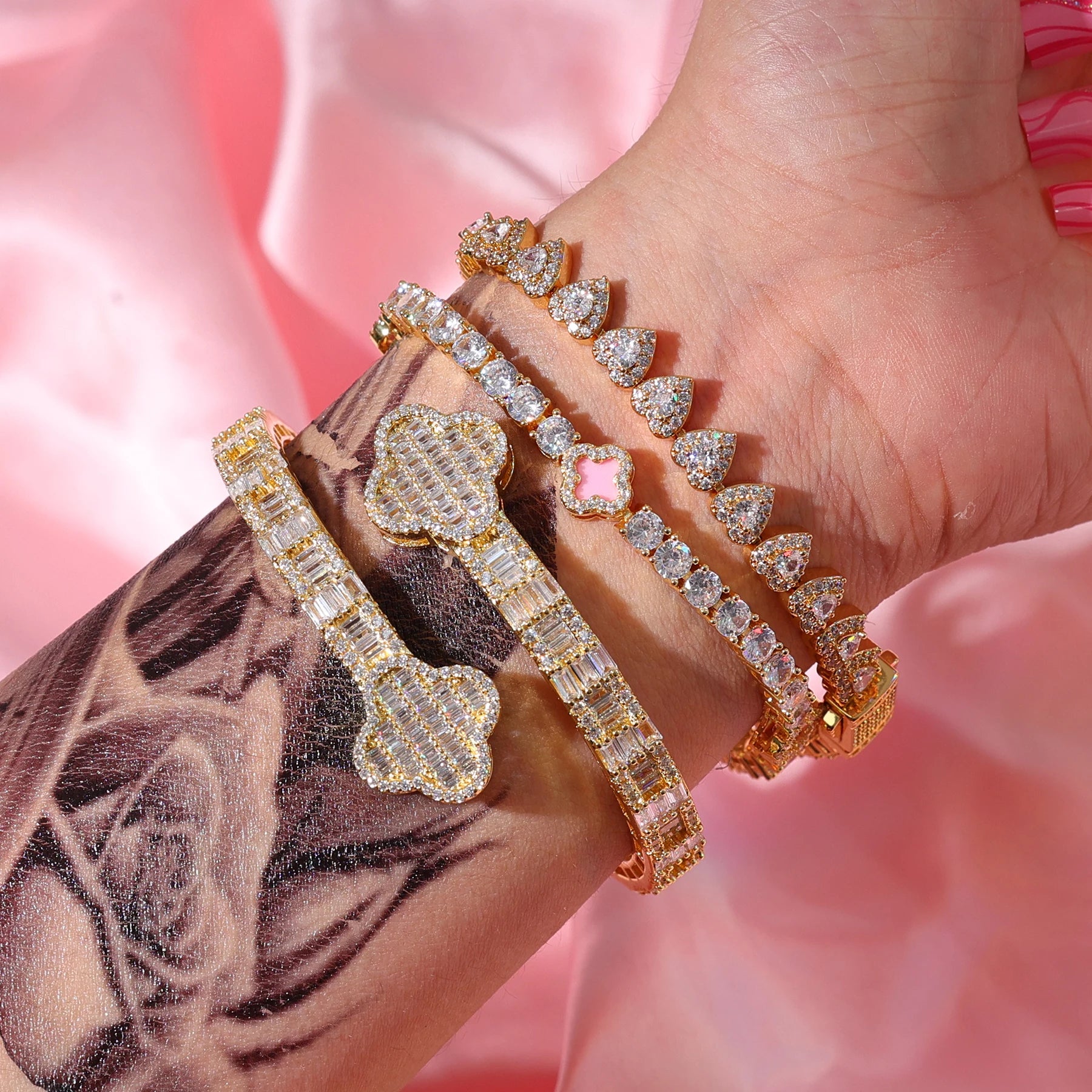 CLOVER LOVER BRACELET SET