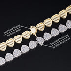 QUEEN OF HEARTS CHOKER & BRACELET