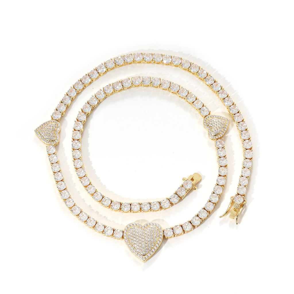 COLD HEARTED TENNIS CHOKER