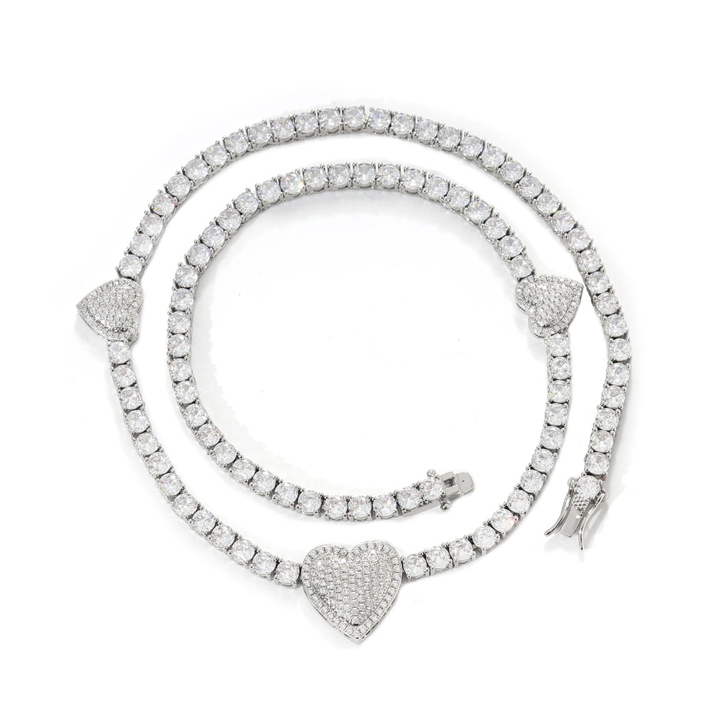 COLD HEARTED TENNIS CHOKER