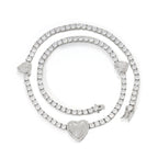 COLD HEARTED TENNIS CHOKER