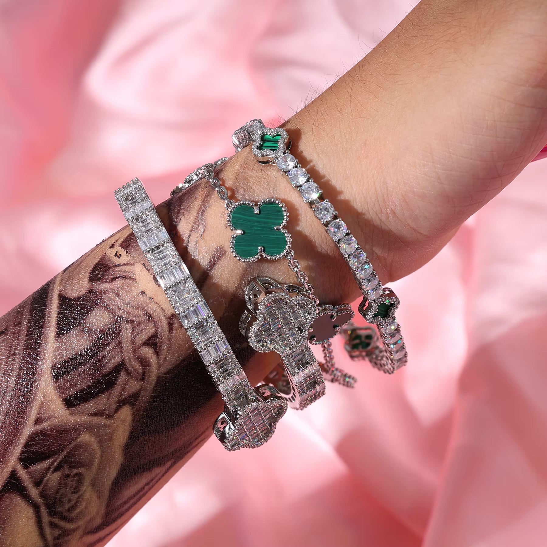 CLOVER BRACELET SET