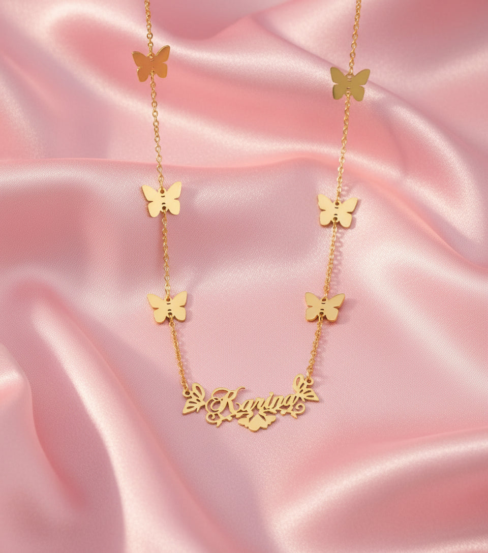 FLUTTER CUSTOM NAME NECKLACE