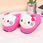 HK Big Head Plush Slippers