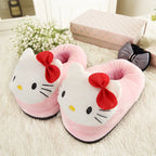 HK Big Head Plush Slippers