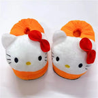 HK Big Head Plush Slippers