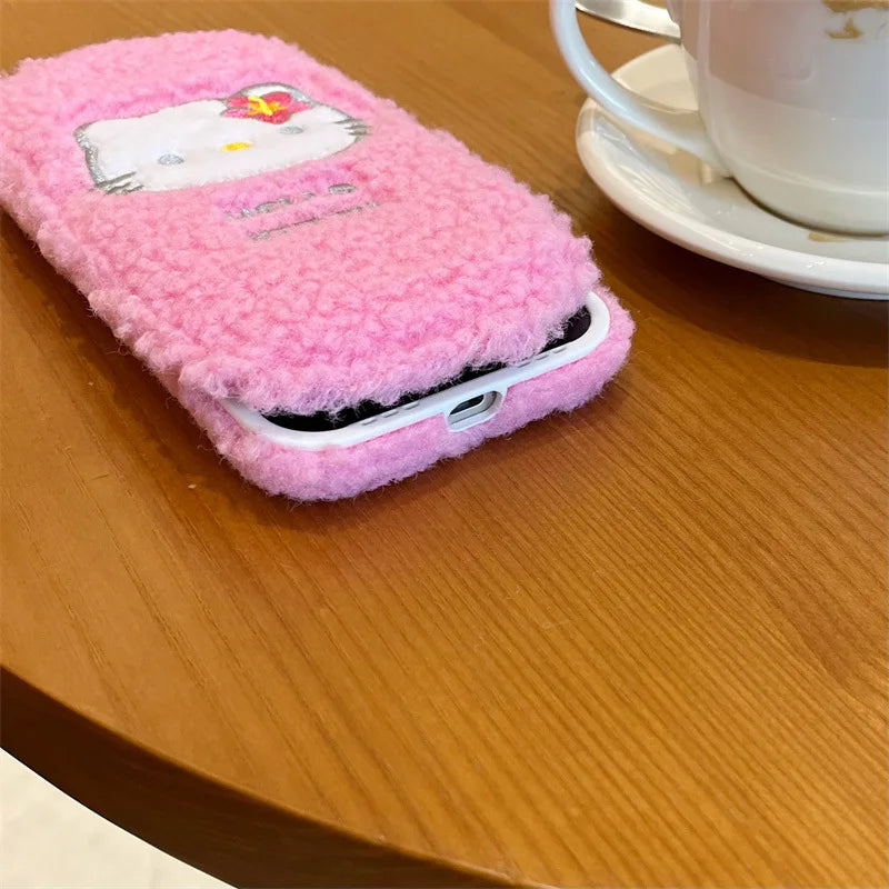 Kitty Fur Flip Phone Case