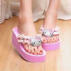 Kawaii Kitty Sandals Slippers