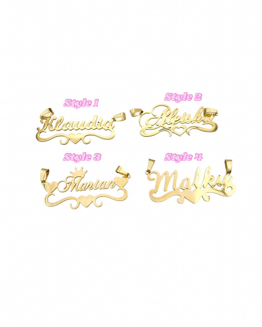 SWEETHEART CUSTOM NAME NECKLACE